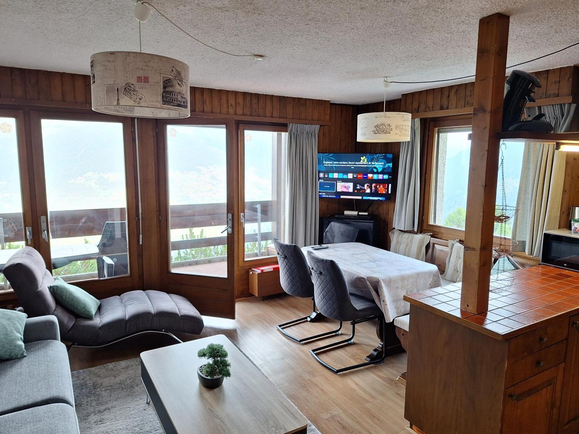 Les Collons1800- Bel Appart 2Pieces-4 Pers-Piscine-Sauna-Parking Int-Wifi Gratuit Vex Exterior photo